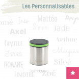 Boite repas personnalisable inox isotherme 400ml - Au P'tit Repas - JOLI MONDE