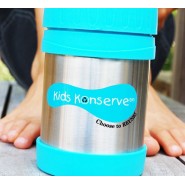 Boite repas inox isotherme - Azur - KIDS KONSERVE