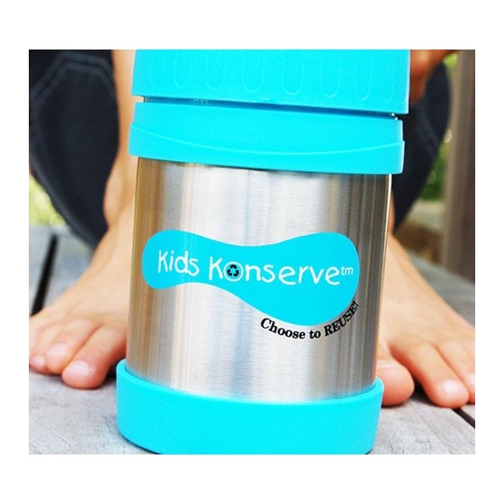 Boite repas inox isotherme - Azur - KIDS KONSERVE