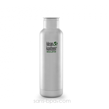 Gourde isotherme inox 590 ml - Kaki 2