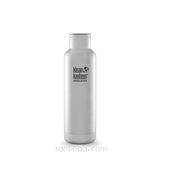 Gourde isotherme inox 590 ml KAKI - KLEAN KANTEEN