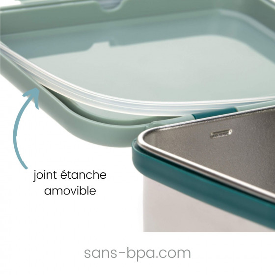 Boite à goûter enfant inox - Van - LASSIG