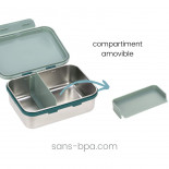 Boite à goûter enfant inox - Van - LASSIG