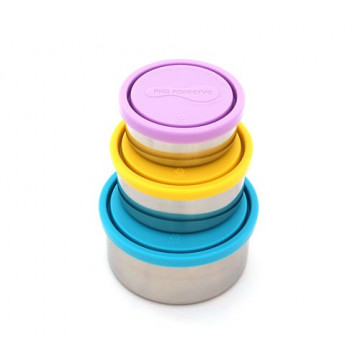 Lot 3 boites gigognes - Azur - KIDS KONSERVE