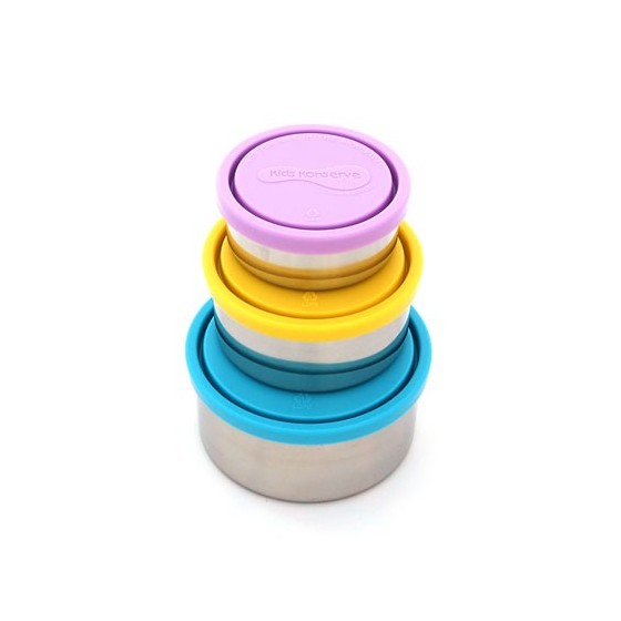 Lot 3 boites gigognes - Azur - KIDS KONSERVE