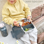 Boite à goûter enfant inox - Van - LASSIG