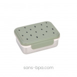 Boite à goûter enfant inox - Bleu - LASSIG