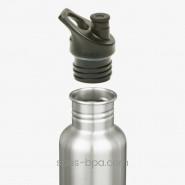 Gourde inox sport 500 ml . Kaki . Klean Kanteen