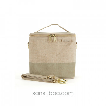 Sac isotherme Petite Poche - CEMENT