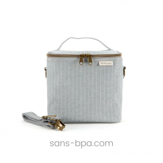 Sac isotherme Petite Poche - CEMENT