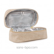 Trousse isotherme pour sandwich ou produits beauté . LIN . So Young