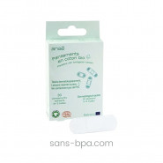 30 pansements coton bio - 3 tailles