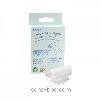 30 pansements coton bio - 3 tailles