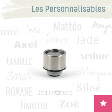 Bouchon pression personnalisable pour La Gloup isotherme - JOLI MONDE