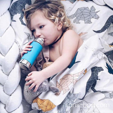 Biberon anti-fuite inox 325 ml - Green 2