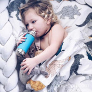 Biberon inox 325 ml - Aqua - PURA