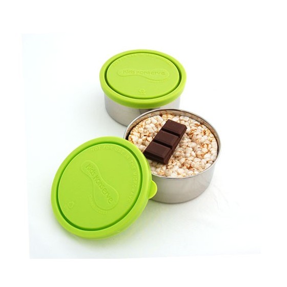 Lot 2 boites inox - Pomme - KIDS KONSERVE