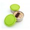 Lot 2 boites inox - Pomme - KIDS KONSERVE