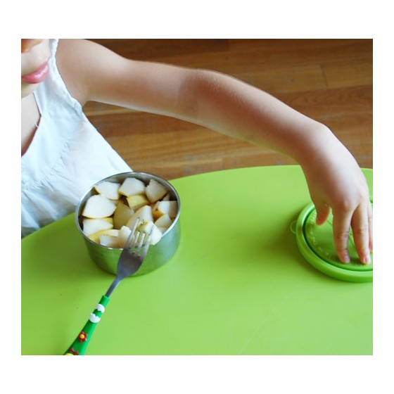 Lot 2 boites inox - Pomme - KIDS KONSERVE