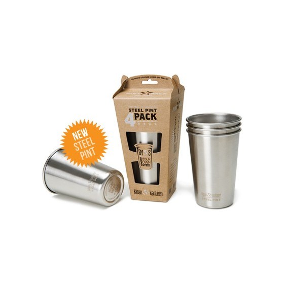 Ensemble 4 timbales inox 473 ml - KLEAN KANTEEN