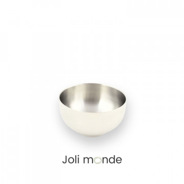 Bol inox double paroi 300 ml diamètre 12.5 cm 2