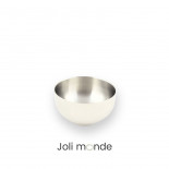 Bol inox double paroi 300 ml diamètre 12.5 cm