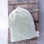 Sac à vrac .  maille filet . LARGE 35 x 47 cm - Fruits & Légumes . Poids 60 g - Joli Monde