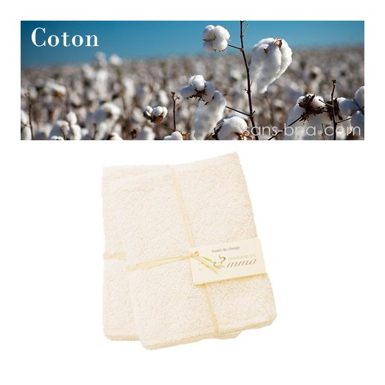 Recharge carrés bébé - Coton Bio - LES TENDANCES D'EMMA