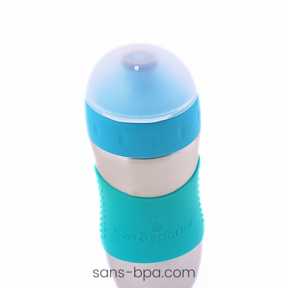 Gourde anti-choc enfant inox 473 ml BI COLOR Safe Sporter . KID BASIX