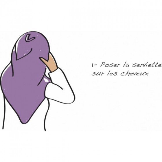 Serviette à cheveux Ecru - Bambou - LES TENDANCES D'EMMA