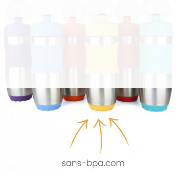 Bases anti cabosse pour gourde Safe Sporter KID BASIX