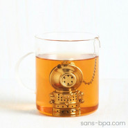 Boule à thé inox . Figurine au choix