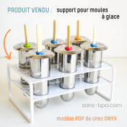 Support pour moules à glaces inox ONYX