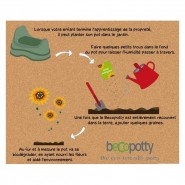 Pot à bébé sans plastique compostable - ROSE - BECO THINGS