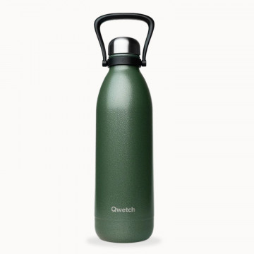 Bouteille inox isotherme 1.5 L - Titan Roc Vert -  QWETCH