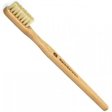 Brosse à dent en bois enfant  - Poils durs - KOST KAMM