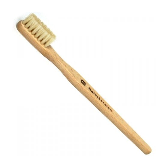 Brosse à dent en bois enfant - Poils durs - KOST KAMM