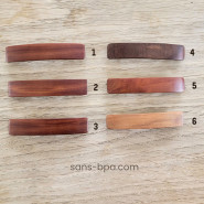 Barrette à cheveux bois - Basic