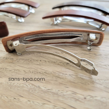 Barrette à cheveux bois - Basic 2