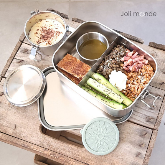 Boite La Bento inox . 1000ml - JOLI MONDE