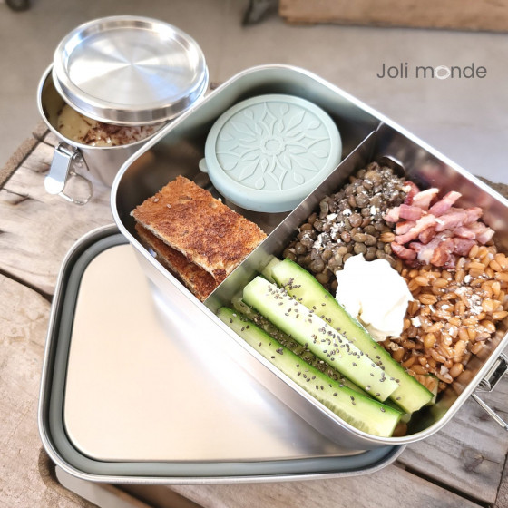 Boite La Bento inox . 1000ml - JOLI MONDE