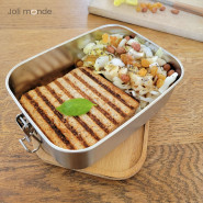 Boite La Bento bambou inox . 1000ml - JOLI MONDE