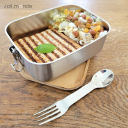 In Steel, couverts 2-en-1 inox - JOLI MONDE