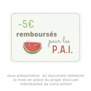 Boite repas PAI . Bento inox 18.5 x 13.5 cm . JOLI MONDE