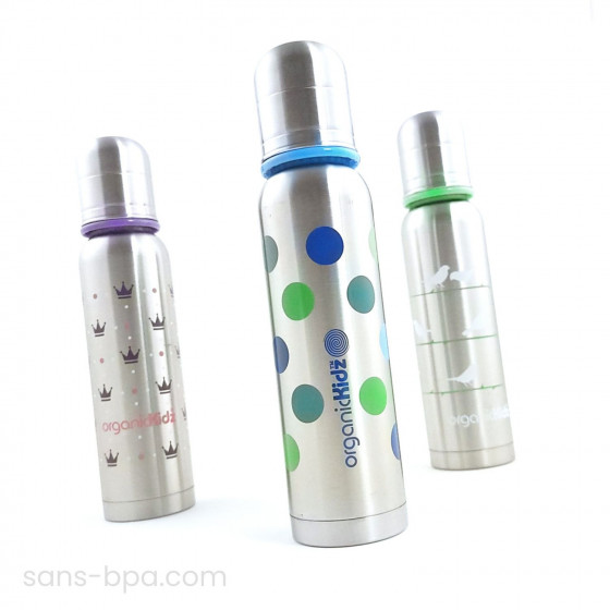 Biberon isotherme Goulot Etroit 270ml CHIRPY