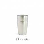 La P'tite timbale inox isolé 250ml - JOLI MONDE