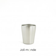 La P'tite timbale inox isolé 250ml - JOLI MONDE