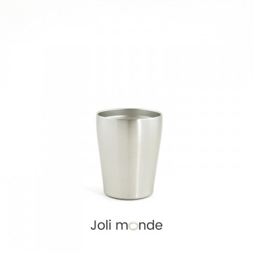 La P'tite timbale inox isolé 250ml - JOLI MONDE
