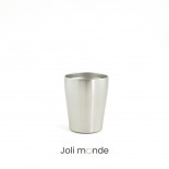 La P'tite timbale inox isolé 250ml - JOLI MONDE