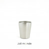 La P'tite timbale inox isolé 250ml - JOLI MONDE